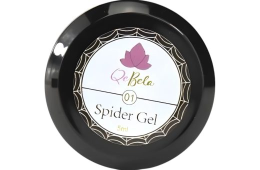 Spider Gel para Uñas Color Negro