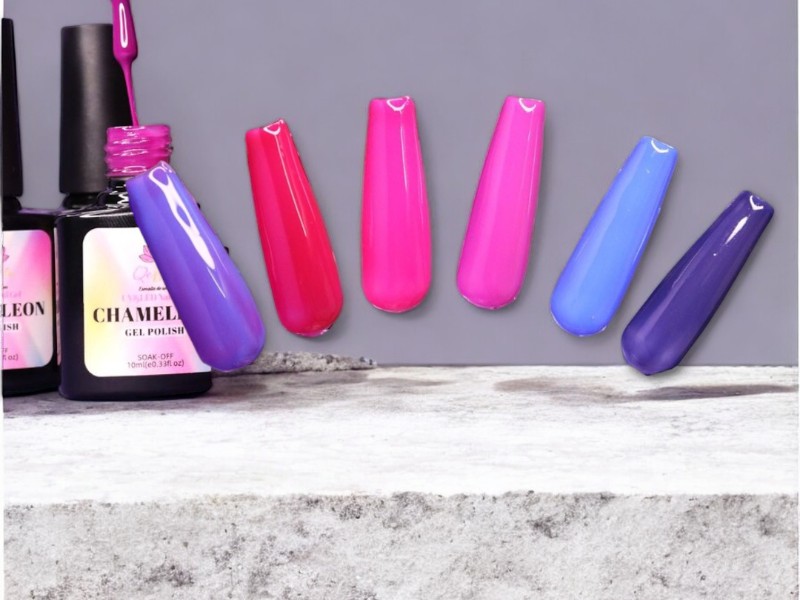 Esmaltes Efecto Camaleón de Qebela: Diversión y Magia en Cada Manicura (video)